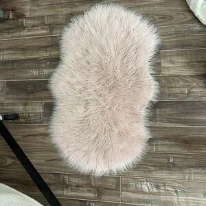 Accents | Blush Pink Faux Fur Accent Rug | Poshmark